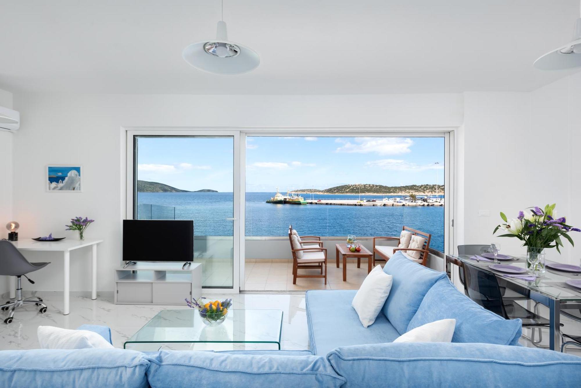 Sea View Bliss 2Br Agios Getaway Apartamento Agios Nikolaos Exterior foto